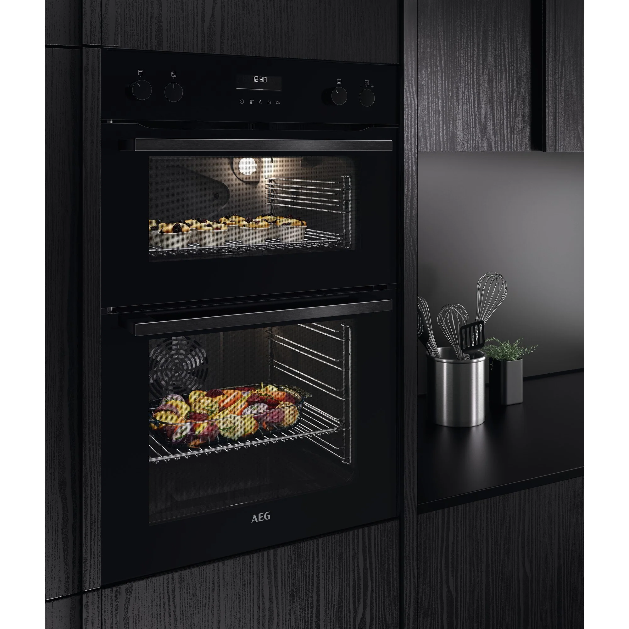 AEG 6000 Series Built-in Double Oven