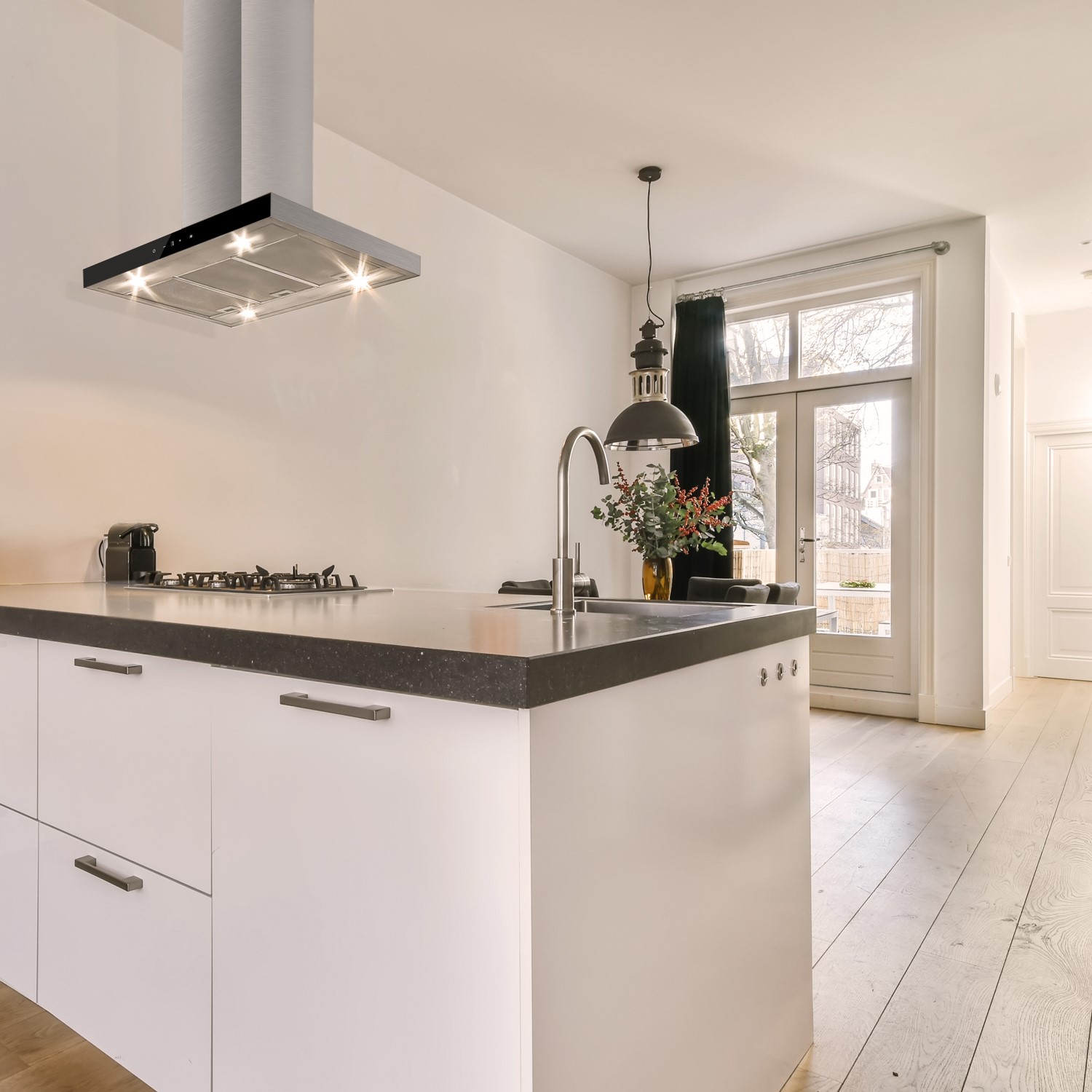 Electrolux Ceiling / Island Hood by Electrolux — available through Savvy Kitchens Ireland