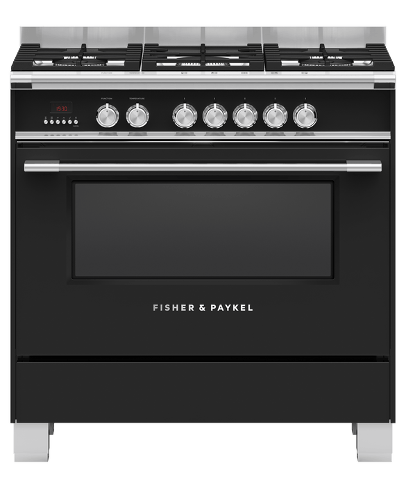 Fisher & Paykel Series 7 Range Cooker — 90cm, Dual Fuel by Fisher & Paykel — available through Savvy Kitchens Ireland