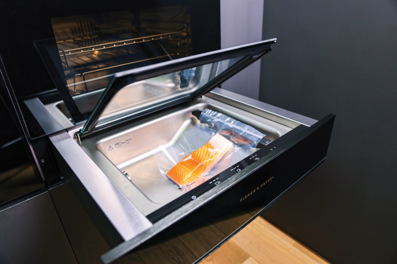 Fisher & Paykel Vacuum Seal Drawer — Series 7 by Fisher & Paykel — available through Savvy Kitchens Ireland