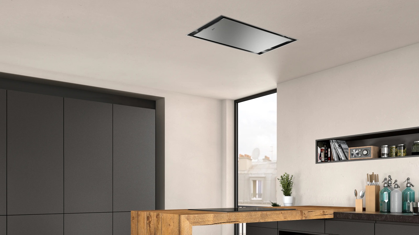 NEFF Ceiling / Island Hood by NEFF — available through Savvy Kitchens Ireland