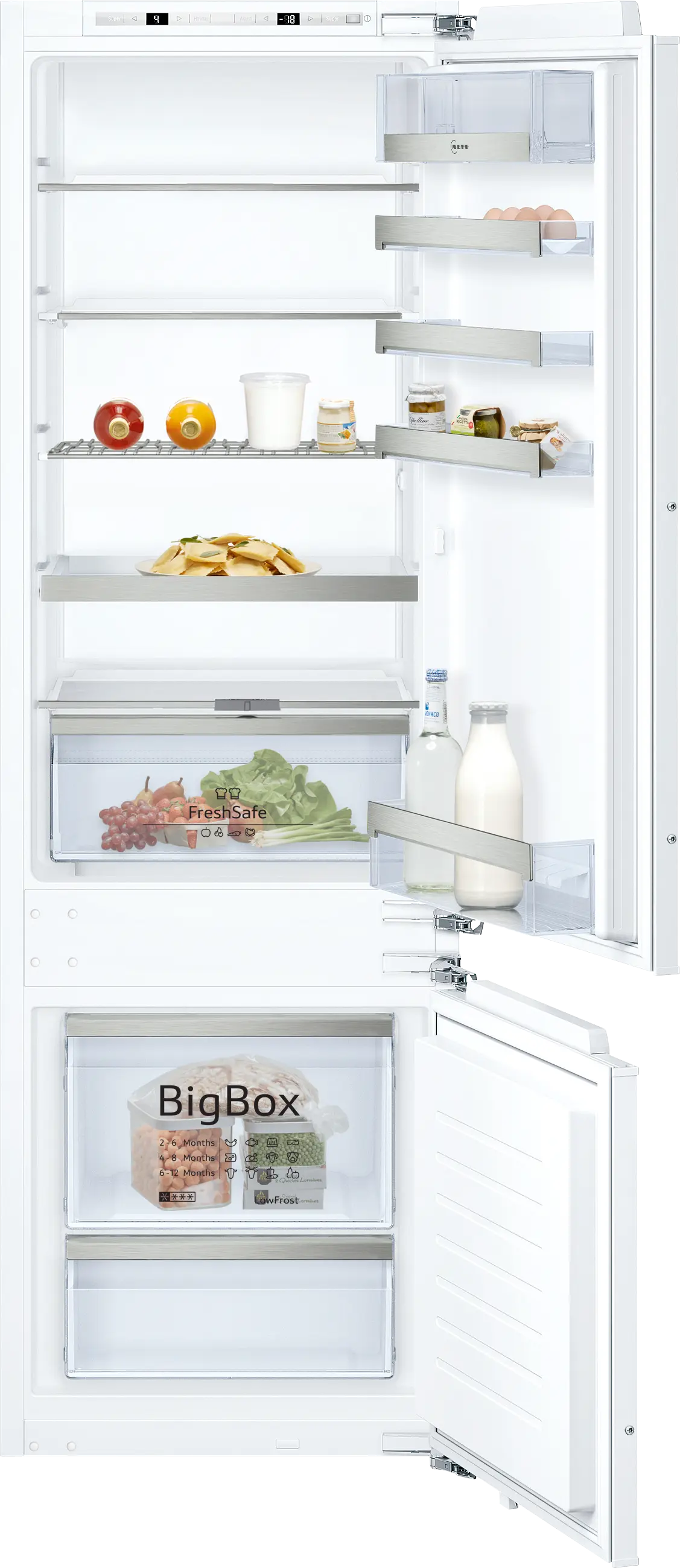 NEFF Integrated Fridge Freezer by NEFF — available through Savvy Kitchens Ireland