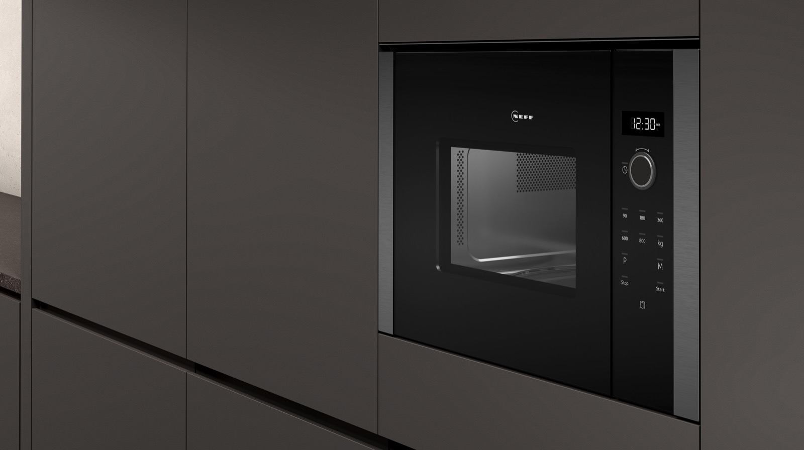NEFF N70 Built-in Microwave by NEFF — available through Savvy Kitchens Ireland