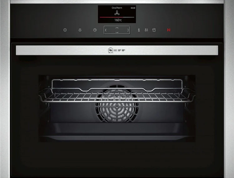 NEFF N90 Compact Steam Oven by NEFF — product view — available through Savvy Kitchens Ireland